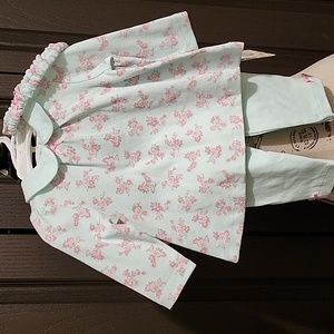 NWT 3Pc Set 6M Baby Girl Outfit